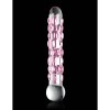 Γυάλινο Dildo Pipedream Icicles No. 7 17.8cm Ροζ Γυάλινο Dildo Pipedream Icicles No. 7 17.8cm Ροζ