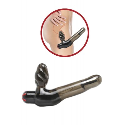 Vibrating Strapless Strap-On Fetish Fantasy Series Black Vibrating Strapless Strap-On Fetish Fantasy Series Black