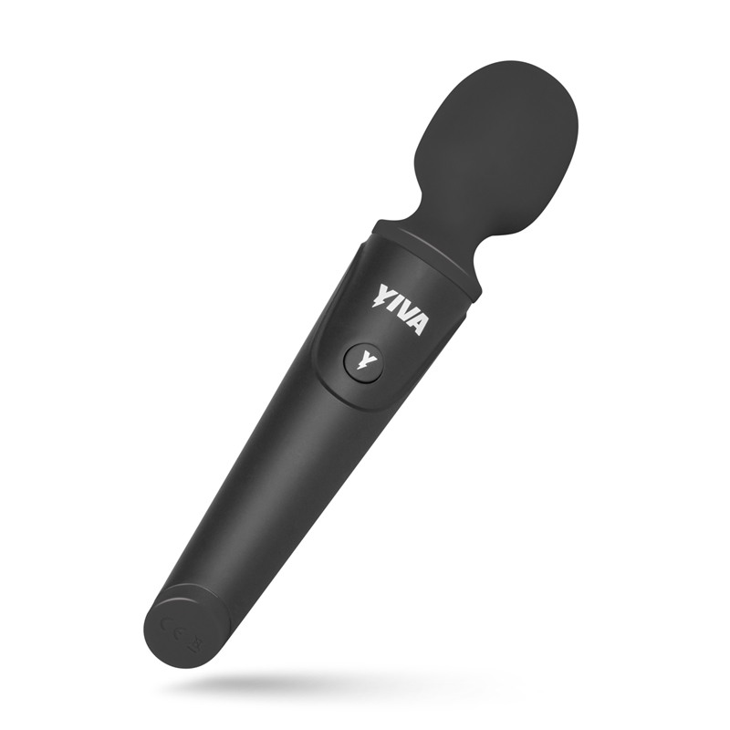 Wand Vibrator Yiva Power Massager Black Yiva Wand Vibrator Yiva Power Massager Black Wand