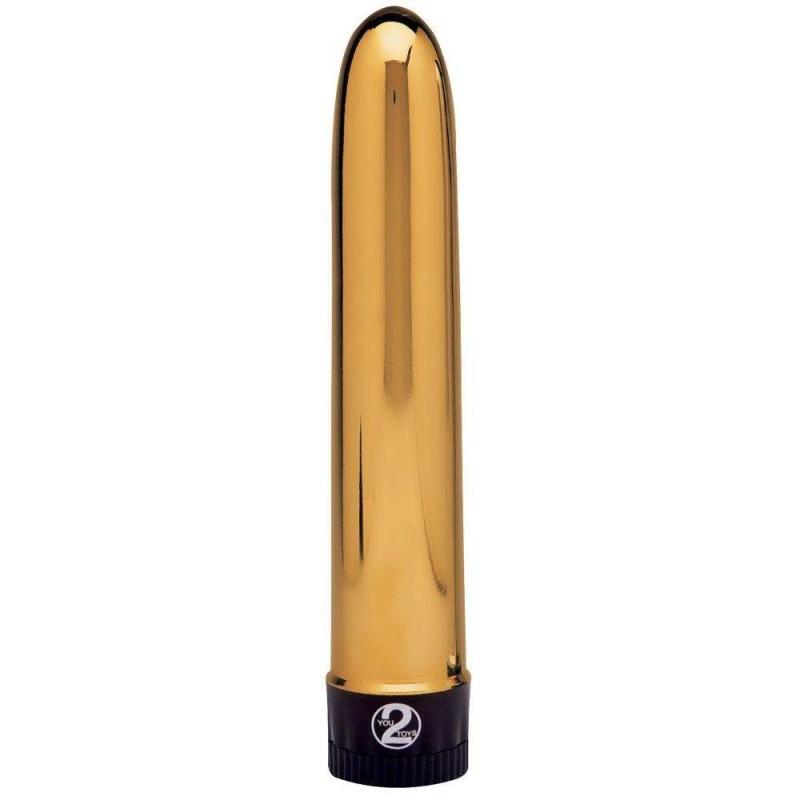 Κλασικός Δονητής You2Toys Gold Mine Χρυσαφί You2Toys Κλασικός Δονητής You2Toys Gold Mine Χρυσαφί Κλασικοί