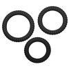 You2Toys Cock Ring Set You2Toys Lust 3 pcs Black Cock Rings