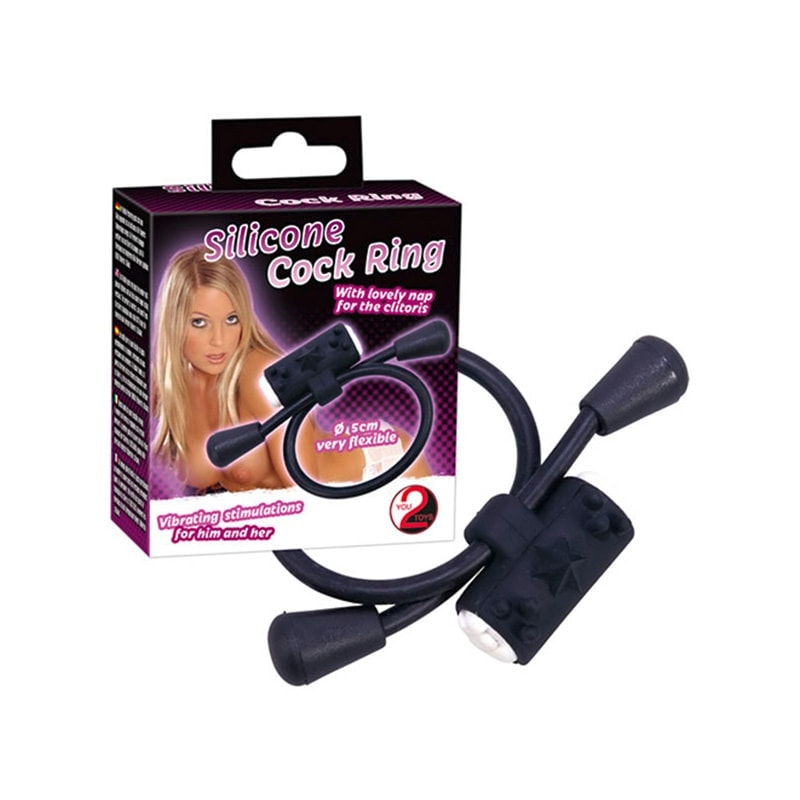 You2Toys Δαχτυλίδι Πέους You2Toys Μαύρο Δαχτυλίδια Πέους
