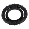 You2Toys Cock Ring You2Toys Clitoral Mass Black Cock Rings