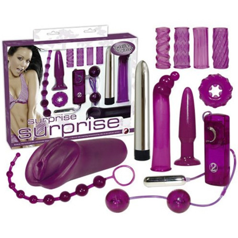 Ερωτικό Σετ You2Toys Surprise Toy Set Μοβ You2Toys Ερωτικό Σετ You2Toys Surprise Toy Set Μοβ Ερωτικά Σετ