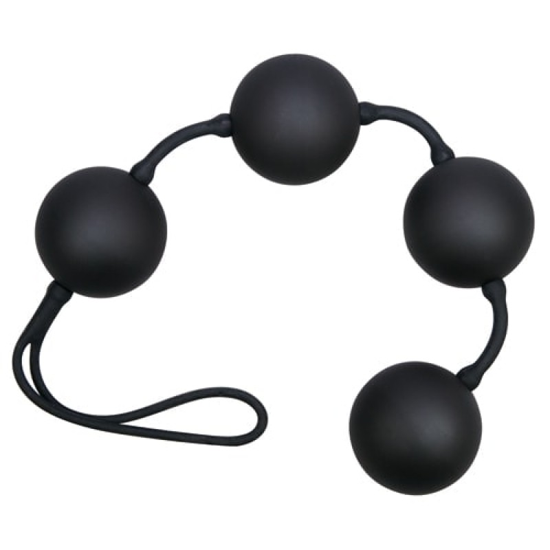 Μπάλες You2Toys Love String With 4 Balls Μαύρες You2Toys Μπάλες You2Toys Love String With 4 Balls Μαύρες Κολπικές Μπίλιες