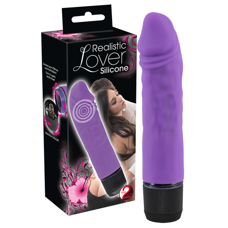Ρεαλιστικός Δονητής You2Toys Realistic Lover 15cm Μοβ You2Toys Ρεαλιστικός Δονητής You2Toys Realistic Lover 15cm Μοβ Ρεαλιστικοί