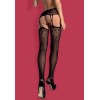 Garter Stockings Obsessive S206 Black