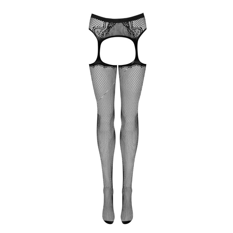 Garter Stockings Obsessive S232 Black