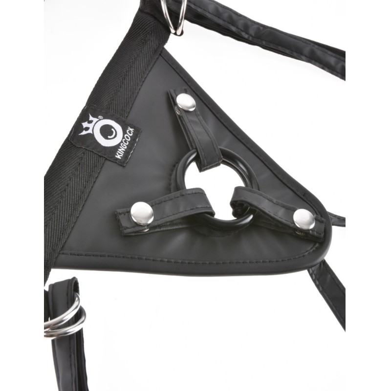 Ζώνη Strap-on King Cock Fit Rite Μαύρη