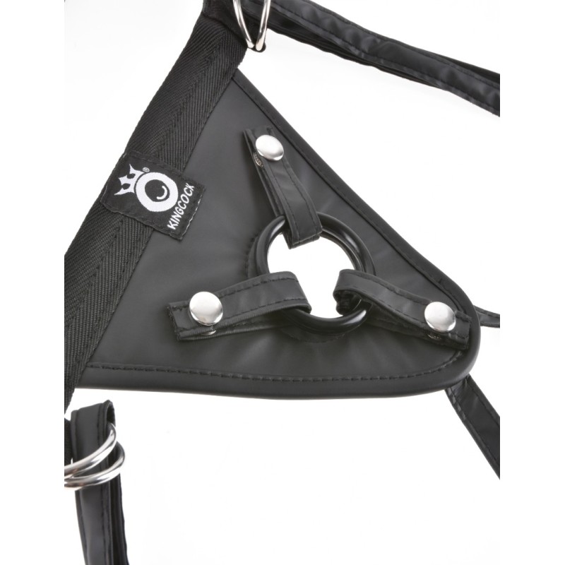 Strap-on Harness King Cock Fit Rite Black Strap-on Harness King Cock Fit Rite Black