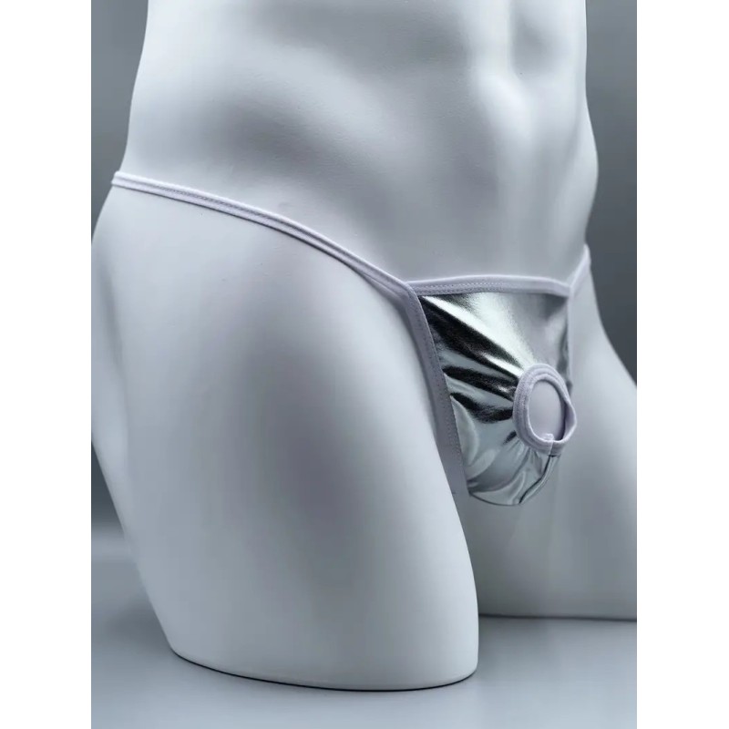 Love Market Mens String Exotic Man Silver Strings