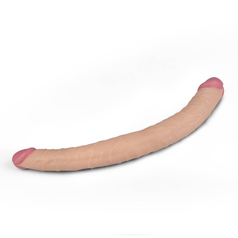 Διπλό Dildo Lovetoy Ladykiller Tapered Double Penetration 35.5cm Μπεζ Lovetoy Διπλό Dildo Lovetoy Ladykiller Tapered Double Penetration 35.5cm Μπεζ Διπλά