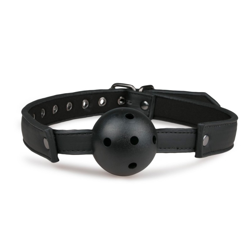 Φίμωτρο με Μπάλα PVC Easytoys Μαύρο Easytoys – Fetish Collection Φίμωτρο με Μπάλα PVC Easytoys Μαύρο Φίμωτρα