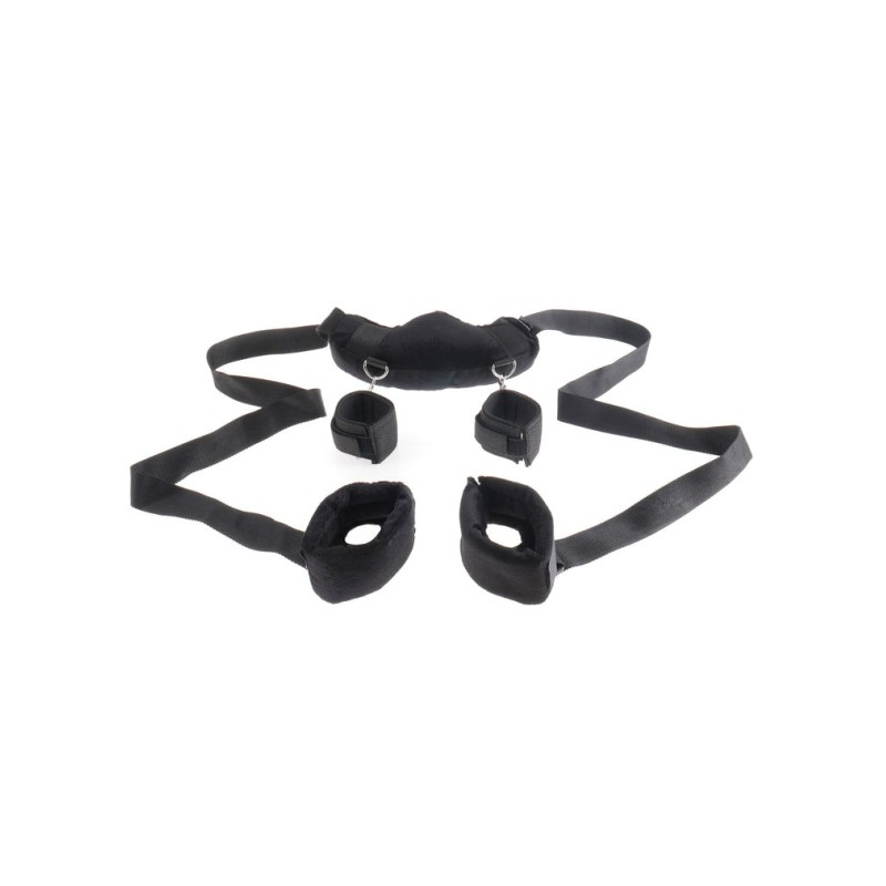 Fetish Fantasy Series Κιτ Δεσίματος Fetish Fantasy Series Position Master With Cuffs Μαύρο Δεσίματα