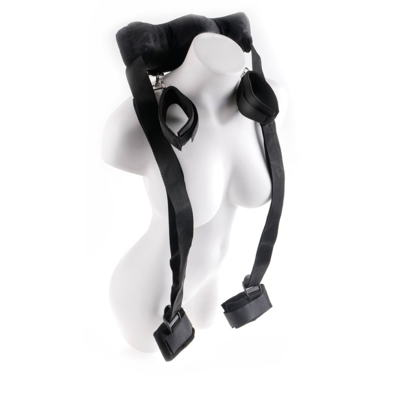 Fetish Fantasy Series Κιτ Δεσίματος Fetish Fantasy Series Position Master With Cuffs Μαύρο Δεσίματα
