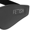 Fetish Submissive Δερμάτινη Μάσκα Ματιών Fetish Submissive Μαύρη Μάσκες ματιών