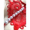 G-string με Πέρλες Heart Κόκκινο Love Market G-string με Πέρλες Heart Κόκκινο Strings