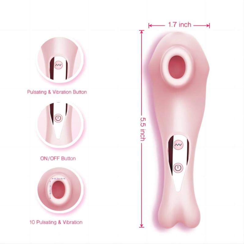 Clitoral Vibrator Cat Tracy's Dog Pink