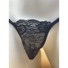 Mens Thong Lacy Dream Black