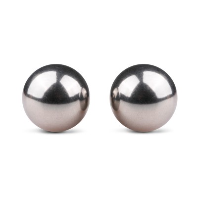 Ben Wa Vaginal Balls Easytoys 19mm Silver  Ben Wa Vaginal Balls Easytoys 19mm Silver