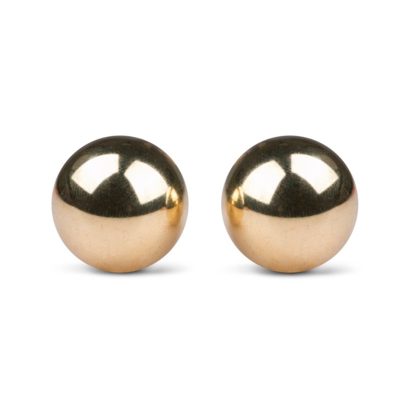 Ben Wa Vaginal Balls Easytoys 22mm Gold Ben Wa Vaginal Balls Easytoys 22mm Gold