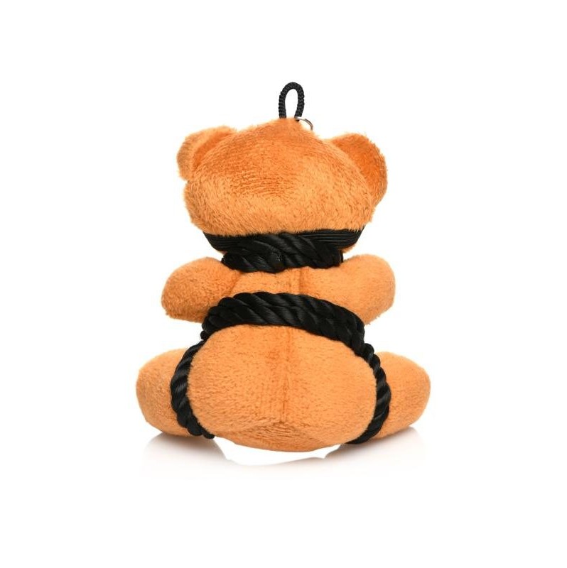 Rope Teddy Bear Keychain