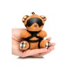 Rope Teddy Bear Keychain