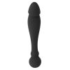 Πρωκτικό Dildo Ohmama Flexible Double Stimulating 18cm Μαύρο