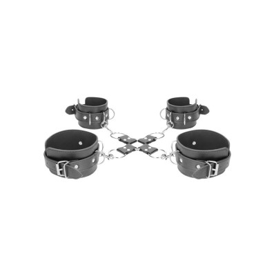 Hogtie With Hand and Anklecuffs Ouch! Black Hogtie With Hand and Anklecuffs Ouch! Black