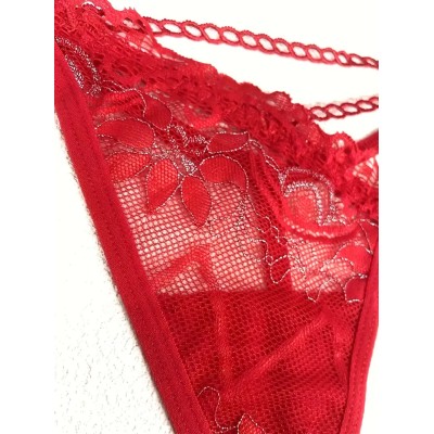 Lace Embroidery String Daisy Red Lace Embroidery String Daisy Red