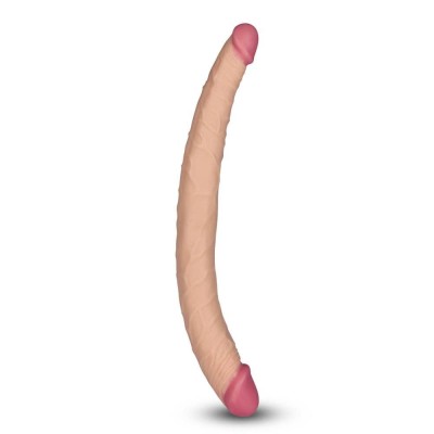 Double Ended Dildo Lovetoy Ladykiller Tapered Double Penetration 35.5cm Nude Double Ended Dildo Lovetoy Ladykiller Tapered Double Penetration 35.5cm Nude
