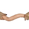 Double Ended Dildo Lovetoy Ladykiller Tapered Double Penetration 35.5cm Nude