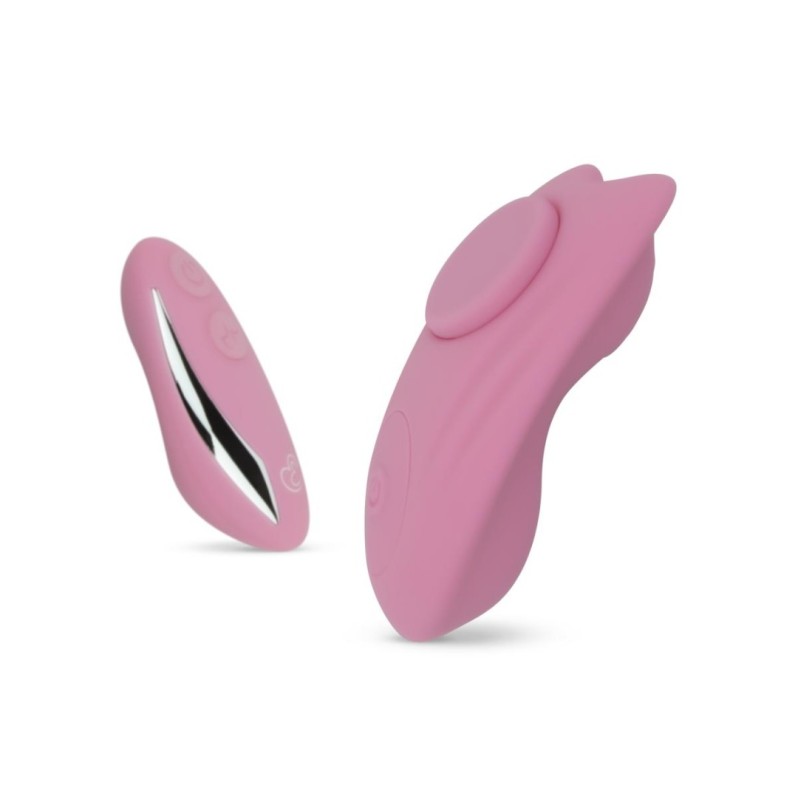 Δονητής Εσωρούχου Ασύρματος Easytoys Buzzy Butterfly Ροζ