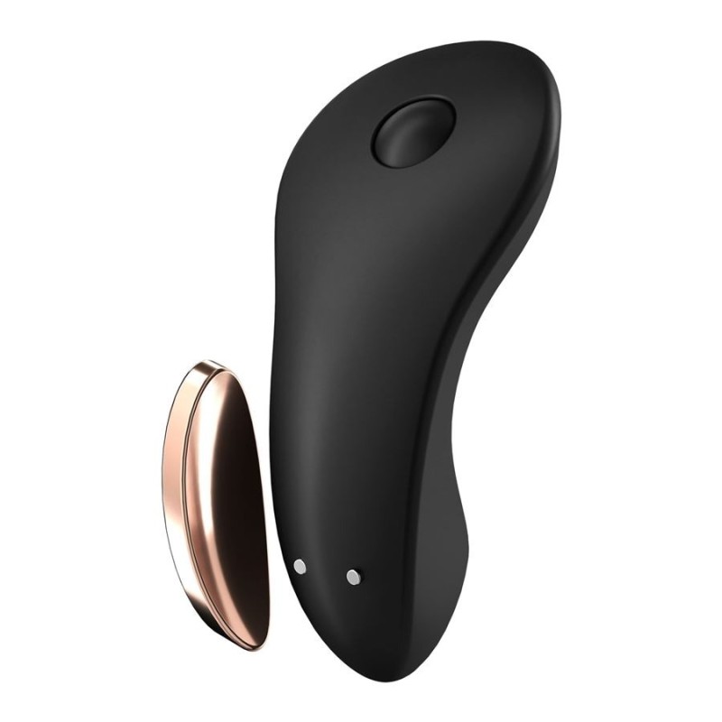 Underwear Vibrator Satisfyer Little Secret Black Underwear Vibrator Satisfyer Little Secret Black