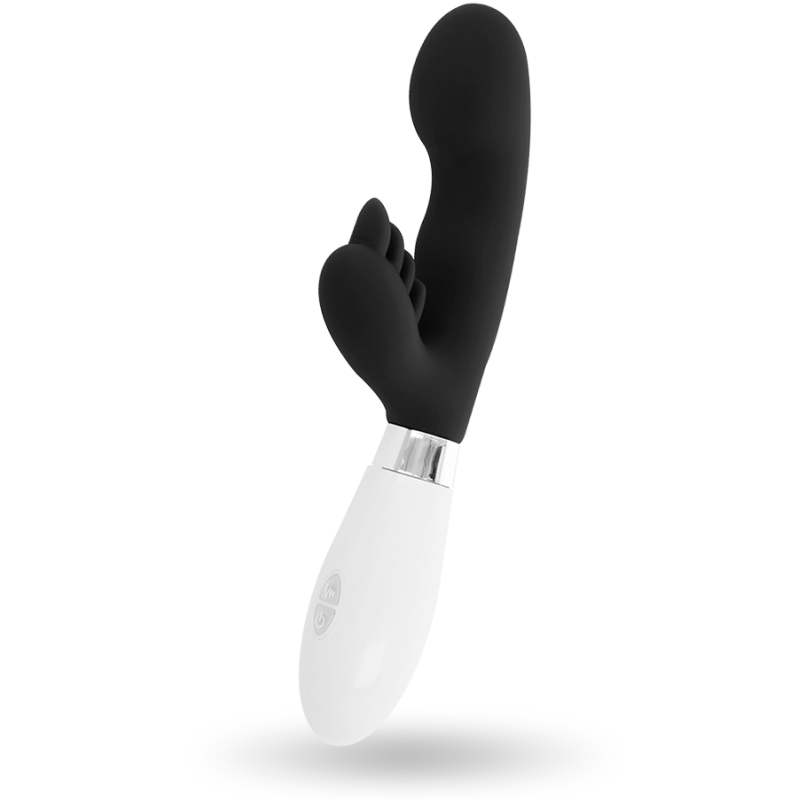 Rabbit Vibrator Glossy Elvis Black