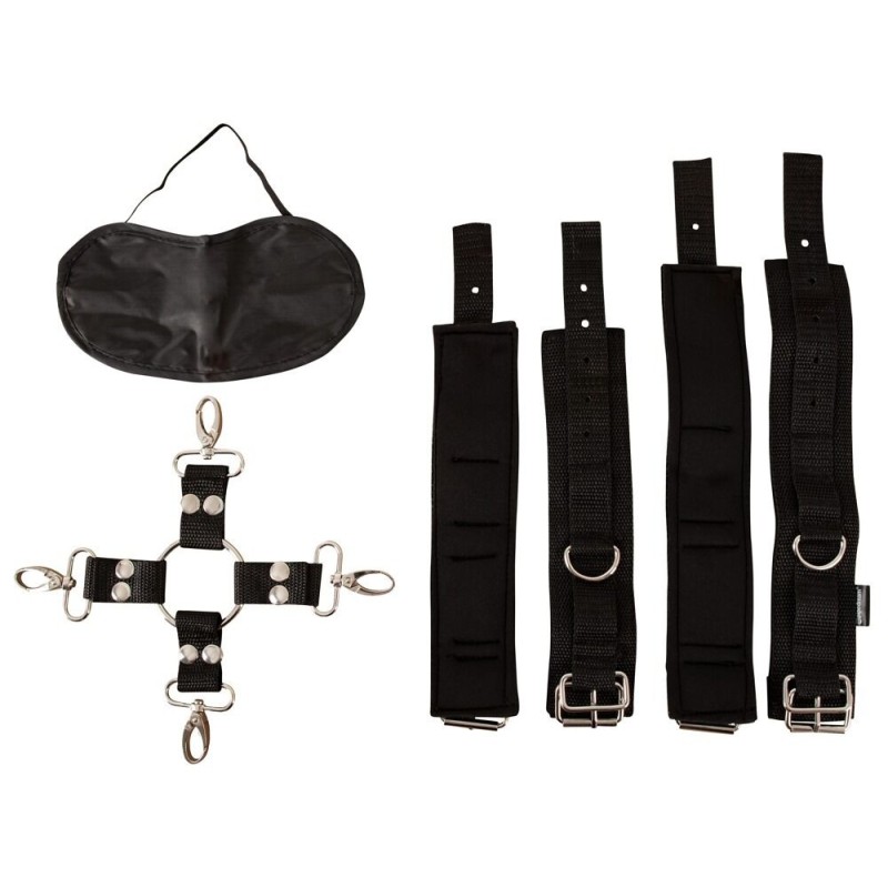 Fetish Fantasy Series Κιτ Δεσίματος Fetish Fantasy Series Heavy Duty Hogtie Kit Μαύρο Δεσίματα