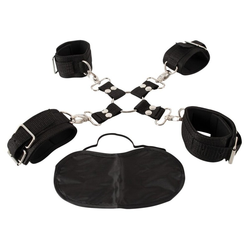 Fetish Fantasy Series Κιτ Δεσίματος Fetish Fantasy Series Heavy Duty Hogtie Kit Μαύρο Δεσίματα