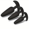 Love Market Butt Plug Silicone Set Love Market Black Non-Vibrating butt plugs