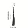 Love Market PU Leather Flogger Love Market Black Floggers & Paddles