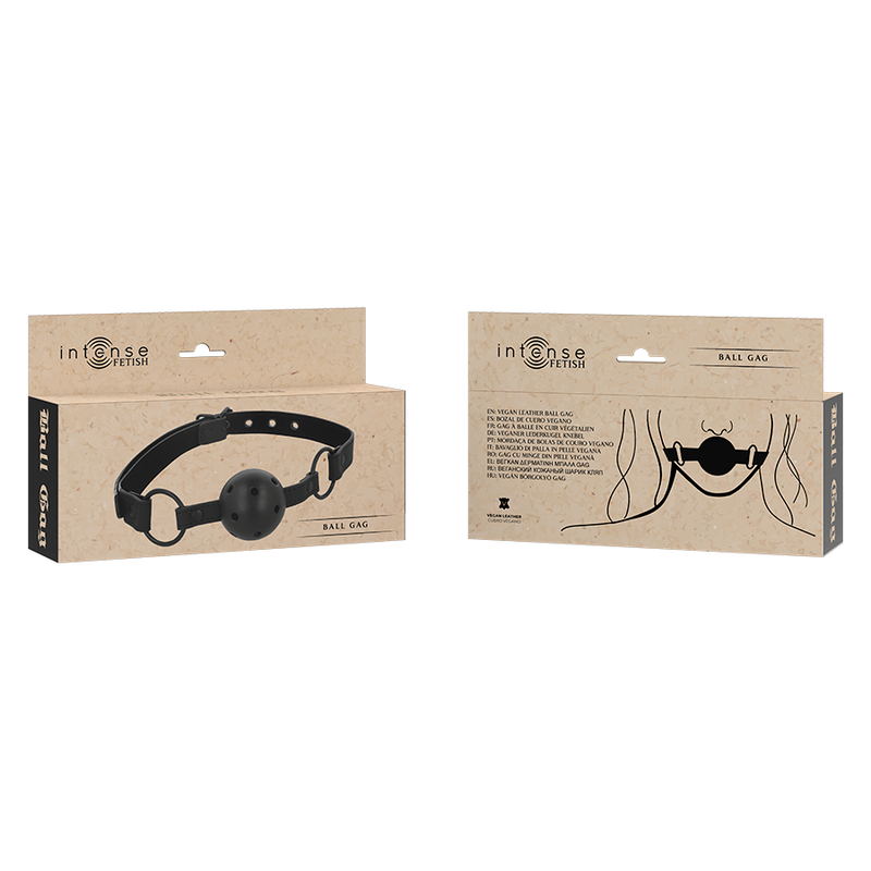 Ball Gag Intense Black