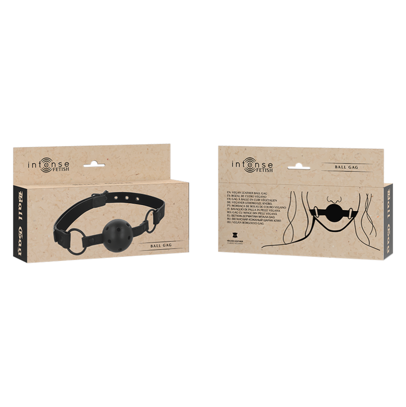 Ball Gag Intense Black