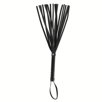 PU Leather Flogger Love Market Black PU Leather Flogger Love Market Black