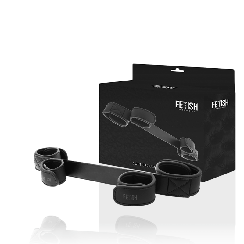 Bondage Spreader Bar Fetish Submissive Black