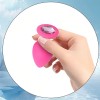 Butt Plug With Jewel Set Love Market Pink Butt Plug With Jewel Set Love Market Pink
