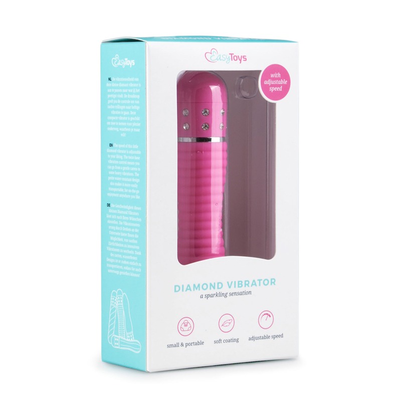 Μίνι Δονητής Easytoys Ribbed Ροζ Easytoys – The Mini Vibe Collection Μίνι Δονητής Easytoys Ribbed Ροζ Μίνι