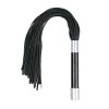 Easytoys – Fetish Collection Μακρή Μαστίγιο με Μεταλλική Λαβή Easytoys Μαύρο Μαστίγια & Paddles